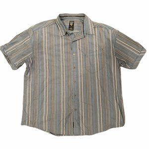 Kuhl Stripe SS Button Down Men's Shirt XXL